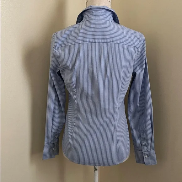 Banana Republic Light Blue Striped Shirt - Picture 12 of 15